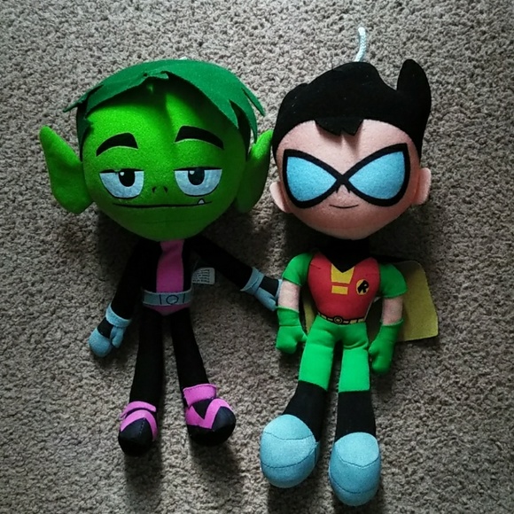 teen titans go plush